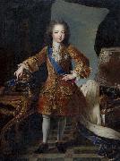 Circle of Pierre Gobert Portrait of King Louis XV of France as child painting